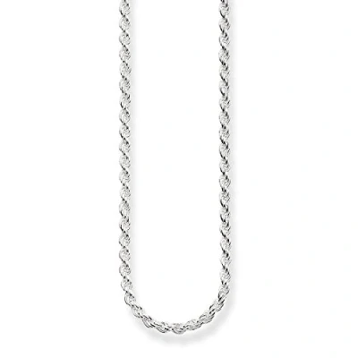 Afbeelding van Thomas Sabo KE1348 001 12 L90 90 Sterling zilver zonder hanger halsketting voor dames L90, 90, Zilver, Geen edelsteen