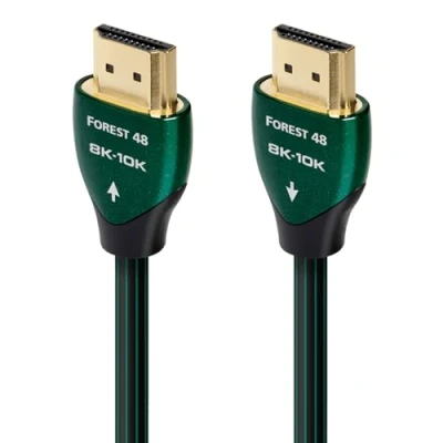 Image de Câble HDMI 48 Go/s 8K Audioquest Forest 5 m Noir et vert