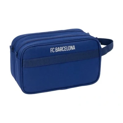 Image de SAFTA Sac de toilette 2 zippers, trolley adapted bleu marine FC Barcelone
