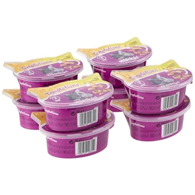 Afbeelding van Whiskas Snack Temptations Kip / Kaas 8X60 GR