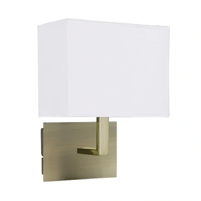 Afbeelding van Wandlamp DARIO met stoffen kap