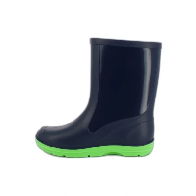 Afbeelding van Beck Basic Regenlaarzen voor kinderen, Maat: 38, Dunkelblau Kunststof/ textiel