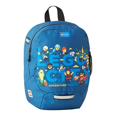 Afbeelding van LEGO City Awaits Backpack 10030 2312, voor een jongen, Blauw, Rugzak, maat: One size