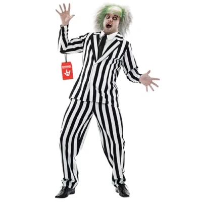 Afbeelding van Fun Shack Filmkarakterkostuum, kostuum voor volwassenen, spookkostuum heren, horrorfilmkostuum Halloween maat L