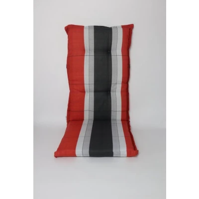 Afbeelding van Madison Tuinstoelkussen hoge rug 50x123 cm Andrea red