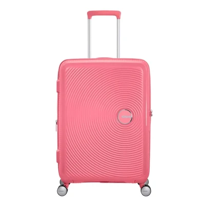 Afbeelding van American Tourister Soundbox Spinner 67 Expandable sun kissed coral Harde Koffer