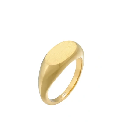 Afbeelding van Elli Glanz GEO Trend Ring goldcoloured, Dames, Maat: 54, Gold coloured