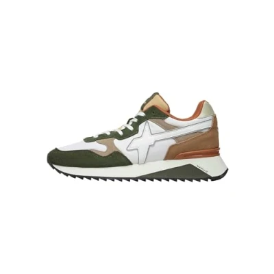 Afbeelding van W6YZ Yaksneakers Sneakers laag, Heren, Maat: 43, Militärgrüne Schoenen