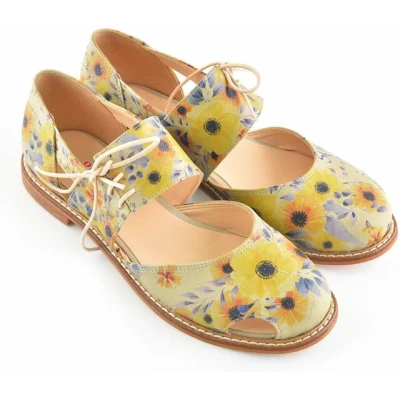 Afbeelding van GOBY Spring Sandalen Schoenen Hoge kwaliteit Handmade Meisjesprint Maat 38