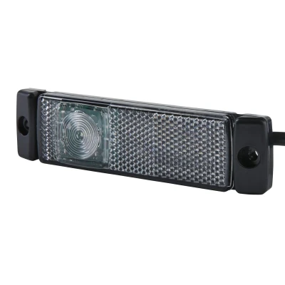 Afbeelding van Positiel led 24V wit m/refl 0 3m QL 2PG 008 645 631