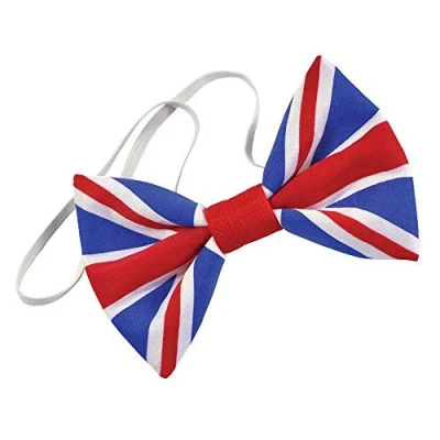 Afbeelding van Bristol Novelty Union Jack BA2890 vlinderdas voor heren, Eén maat, Meerkleurig