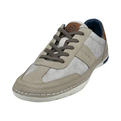 Afbeelding van bugatti Glenans Sneakers laag, Heren, Maat: 41, Sand Textiel