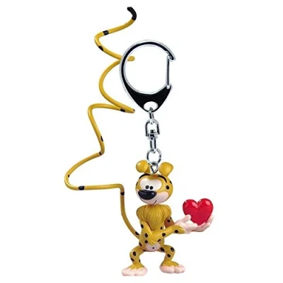 Afbeelding van Plastoy: Sleutelhanger Marsupilami Hart 12 Cm