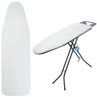 Afbeelding van KADAX Dikke viltmat voor strijkplank, strijkplankmat, vilt, robuuste bekleding strijkcomfort, vilten 148 x 52 cm