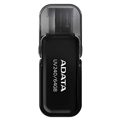 Afbeelding van USB stick Adata AUV240 64G RBK 64 GB