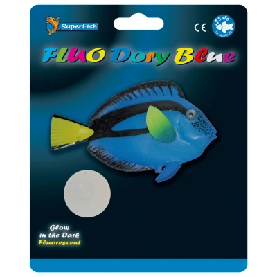 Afbeelding van SuperFish fluo dory blauw