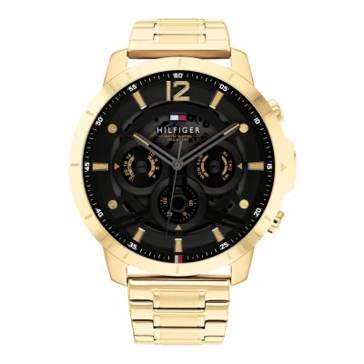 Afbeelding van Tommy Hilfiger heren Horloge TH1710511 in de kleur Goud