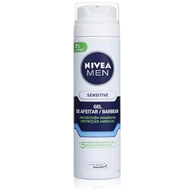 Afbeelding van Nivea Sensitive scheergel voor heren, 200 ml