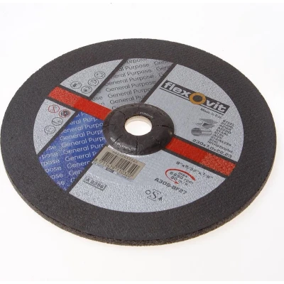 Afbeelding van Flexovit Afbraamschijf A 24 Q BF2 7 staal en RVS 230 x 22mm