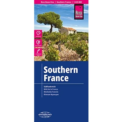 Afbeelding van Reise Know How Landkarte Südfrankreich / Southern France (1:425.000)