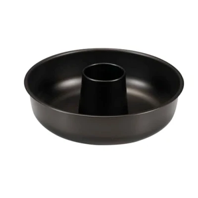 Afbeelding van FORMEGOLOSE, Donutvorm, 25 cm, staal met dubbele laag, anti aanbaklaag, kleur: zwart