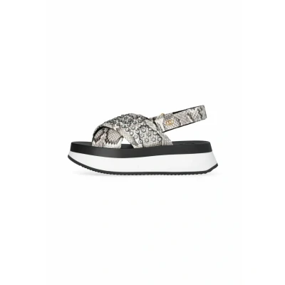 Afbeelding van LIU JO WITH Studs Sandalen met plateauzool Multi coloured, Dames, Maat: 36, coloured Pu