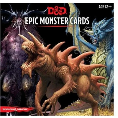 Afbeelding van D&amp;D Monster Cards: Epic Monsters (77 Cards)