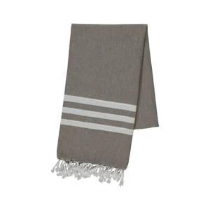 Afbeelding van Hamamdoek Bala Sultan Khaki van Lalay