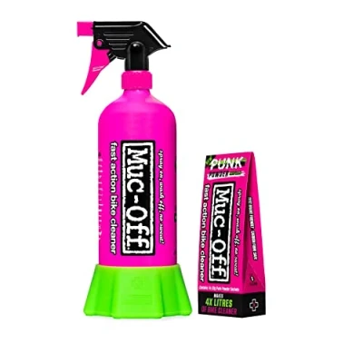 Afbeelding van Muc Off Bottle For Life Fiets &amp; Motor Poestmiddel Aluminium Spuitfles met Punk Powder Voordeelverpakking 20609