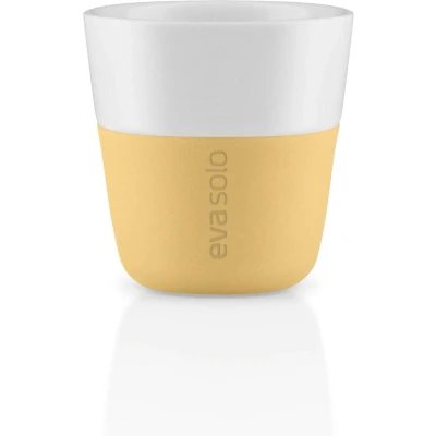 Afbeelding van Eva Solo Beker voor Espresso Set van 2 Stuks Golden Sand Porselein Goud