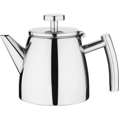 Afbeelding van Olympia Conische Geïsoleerde Theepot met Filter St/st 350ml DP600