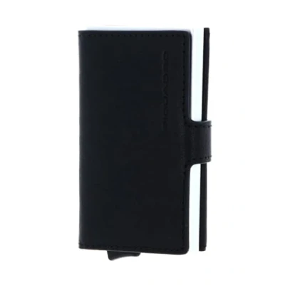 Afbeelding van Piquadro BLUE Square Visitekaarthouder, Maat: One Size, Schwarz