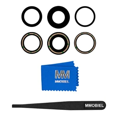 Afbeelding van MMOBIEL Camera Glas Lens Vervanging voor iPhone 14 Pro / Max 2022 Back Reparatie incl. Pincet en Schoonmaakdoekje