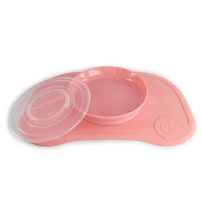 Afbeelding van Twistshake Klikmat + Bord Pastel Roze