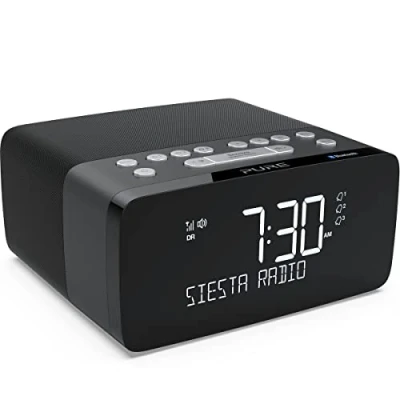 Afbeelding van Pure Siesta Charge Wekkerradio DAB+ Radio en Bluetooth Zwart