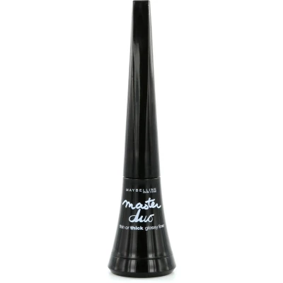 Afbeelding van Maybelline Master Duo Glossy Liquid Eyeliner Black Lacquer