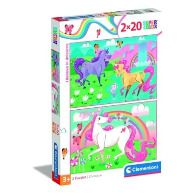 Image de Clementoni puzzle Licorne 20 pièces 2