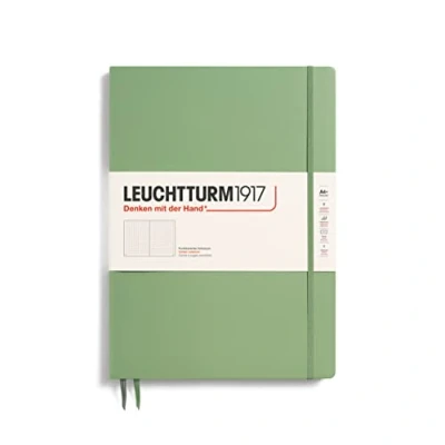 Afbeelding van Leuchtturm1917 A4+ Master Slim Dotted Sage