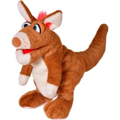 Afbeelding van Living Puppets handpoppen dier Düse de kangoeroe 42cm