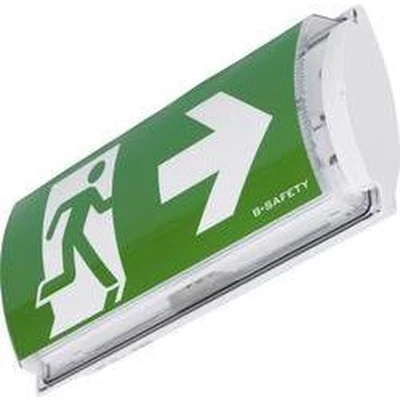 Afbeelding van B SAFETY BR561030 LED vluchtwegverlichting Wandopbouwmontage Uitgang, Vluchtweg, Rechts, Links