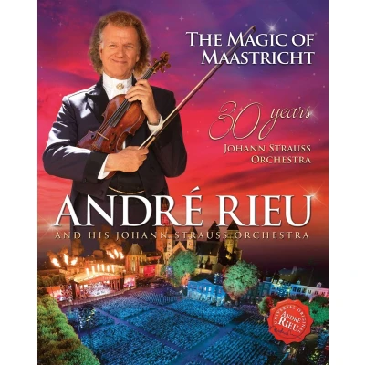 Afbeelding van André Rieu &amp; Johann Strauss Orchestra The Magic Of Maastricht 30 Years (Blu ray)