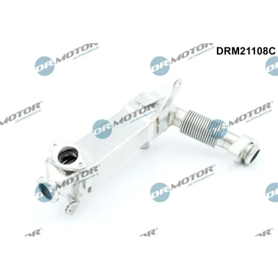 Afbeelding van DR.MOTOR AUTOMOTIVE DRM21108C EGR koeler Zonder klep voor uitlaatgasrecirculatieregeling BMW: 3 Saloon, Touring, 5 Saloon