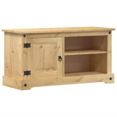 Image de vidaXL Meuble TV Corona 100x40x52 cm bois de pin massif4005667