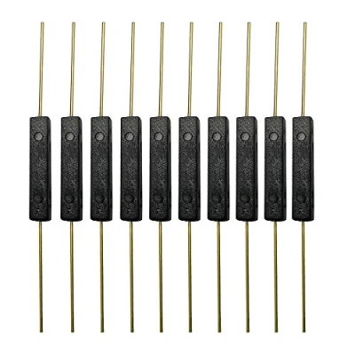 Afbeelding van Gebildet 10 stuks kunststof riet schakelaar, magnetische schakelaar (3 mm x 14 mm) normaal open (N/O) Contact Reed