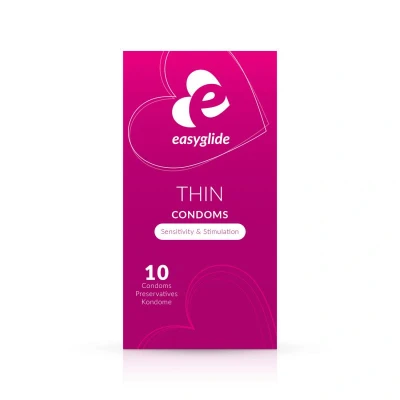 Afbeelding van EasyGlide Extra Thin Condooms 10 Stuks