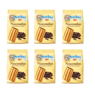 Afbeelding van Mulino Bianco Nascondini koekjes 330 g Italië cakes brioche 12 stuks