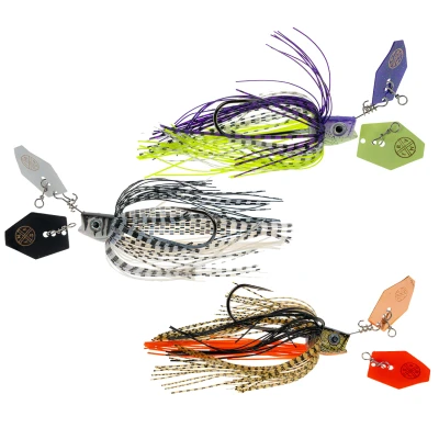 Afbeelding van LMAB Multi Vibe 2.0 Bladed Jig Golden Roach #5/0 (14g) Kunstaas