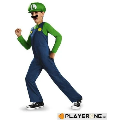 Afbeelding van Verkleedkostuum Luigi voor kinderen Verkleedkleding 128/134