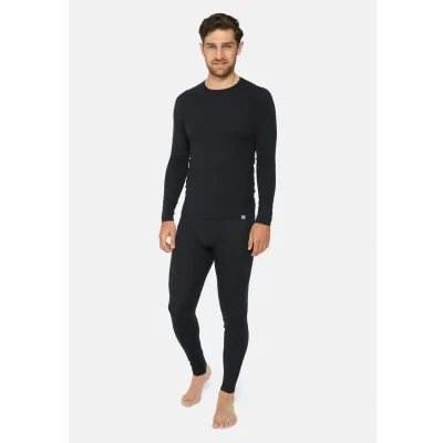 Afbeelding van Danish Endurance Merino Thermal Pants Onderbroek, Heren, Maat: Large, Black