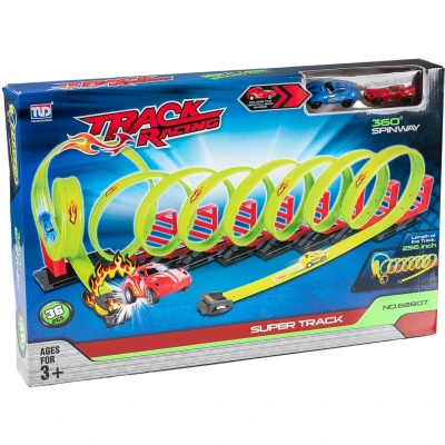 Afbeelding van Auto Racebaan Set 8 Loopings